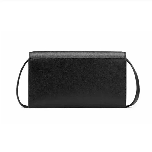 NWT Authentic Kate Spade Dana Small Flap Crossbody Black Bag - Picture 4 of 8